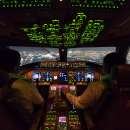 Flugzeug-Cockpit