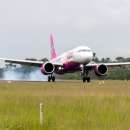 Flugzeug bei der Landung