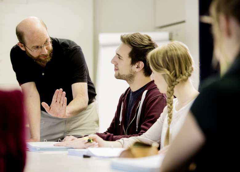 Interne Schulung im Klassenraum