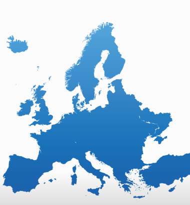 European countries map