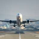 Flugzeug beim Start