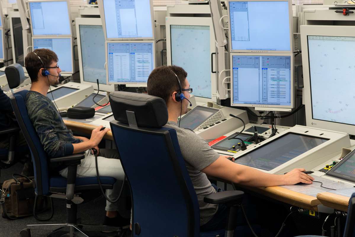 air traffic controllers on board