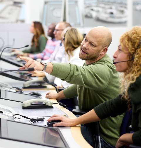 Fluglotsen in München