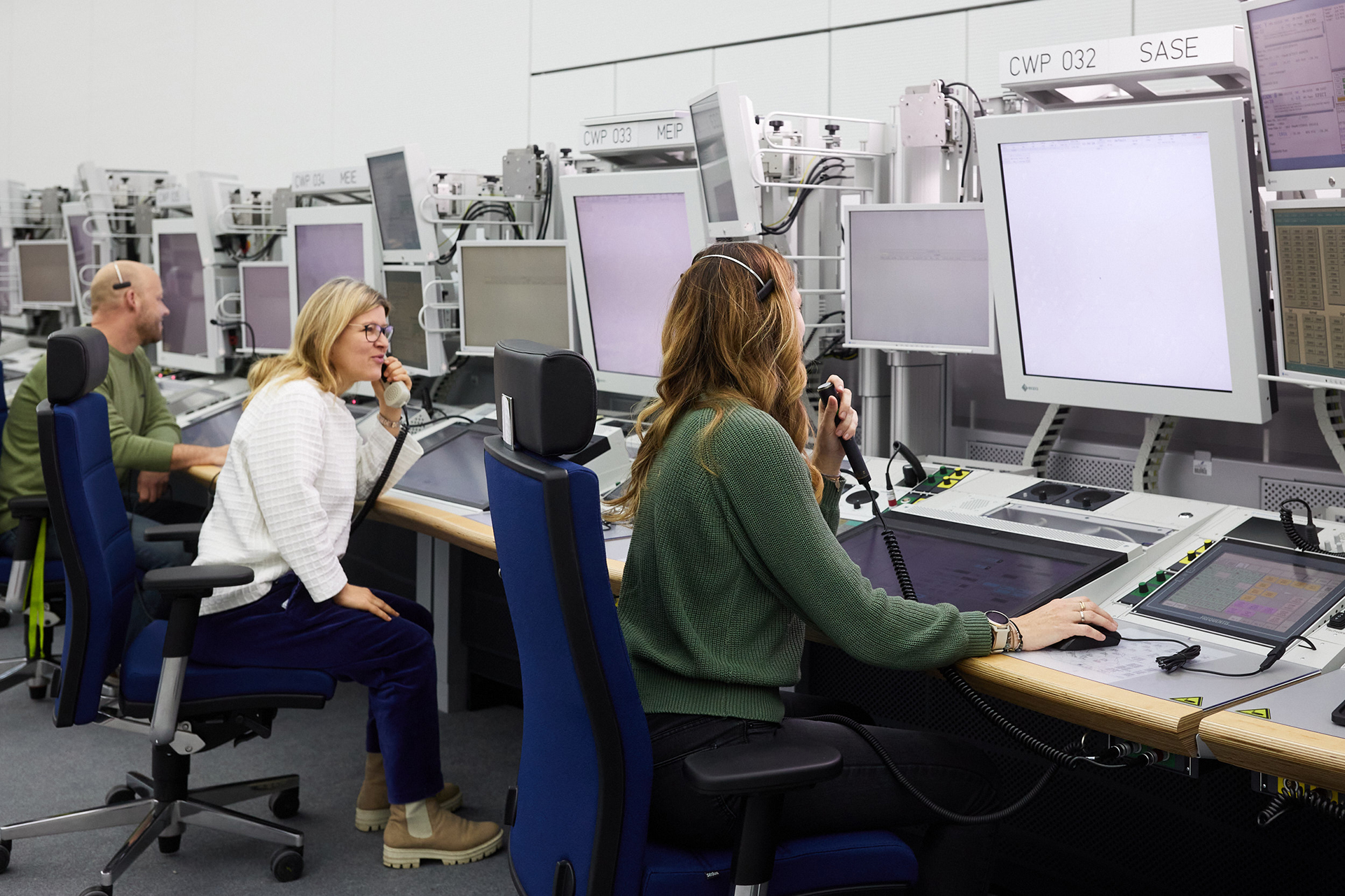 Fluglotsen arbeiten mit iCAS