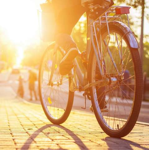 cycling to work