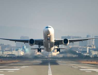 airplane taking off