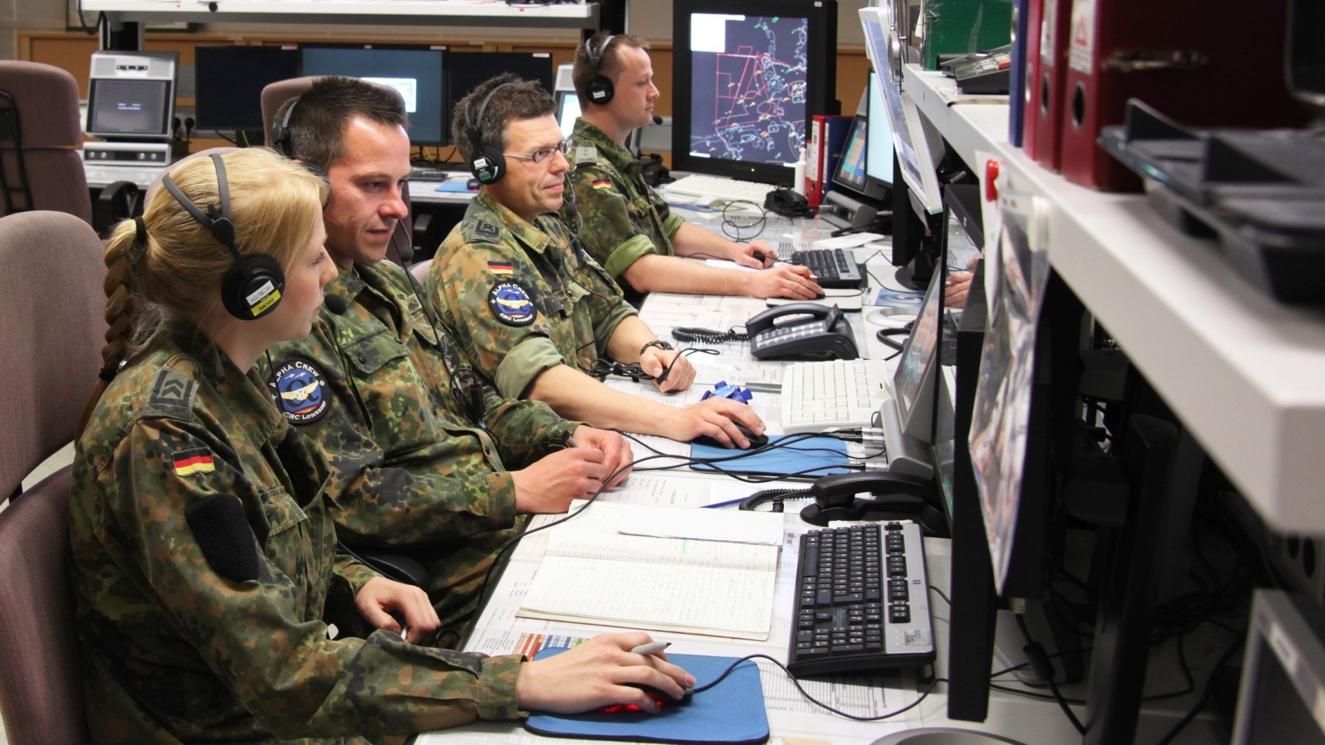 Fluglotsen der Bundeswehr