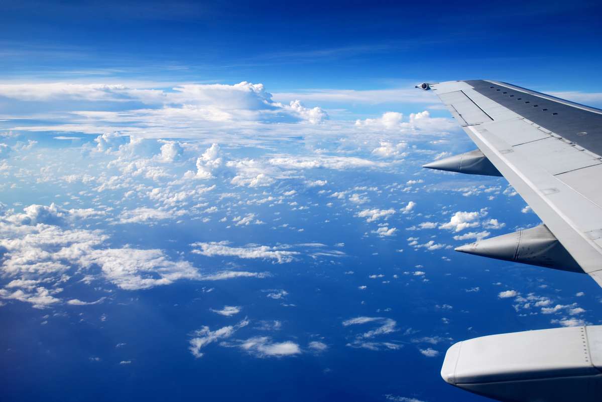 wingview from airplane wingview from airplane